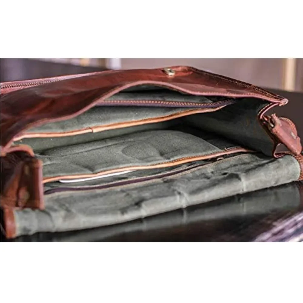 COPY - Genuine Leather Messenger/Crossbody Bag